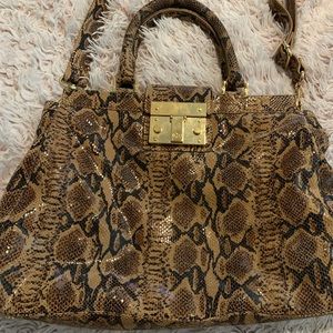 Tory Burch Snakeskin Purse